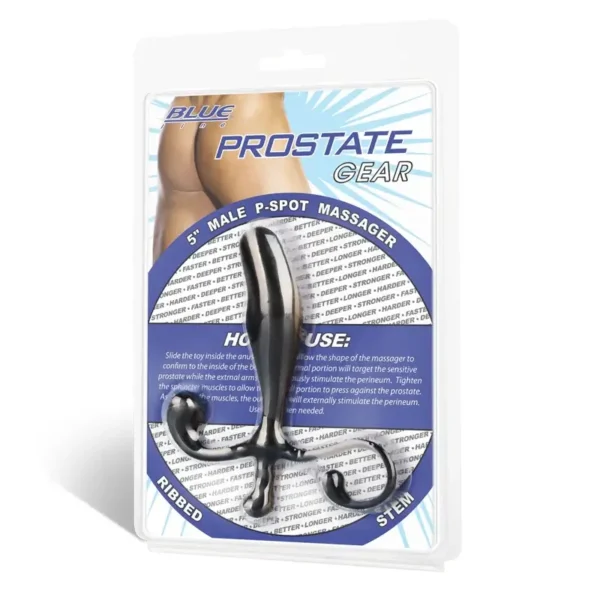 Blue Line 5-inch Male P-Spot Massager