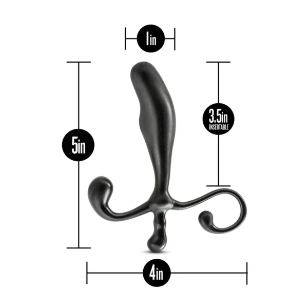Blush Anal Adventures Smooth 5-inch Prostate Stimulator Plug