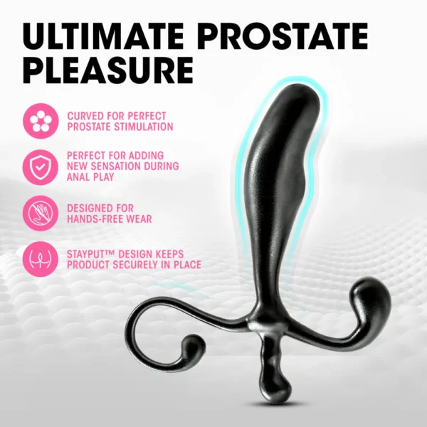 Blush Anal Adventures Smooth 5-inch Prostate Stimulator Plug