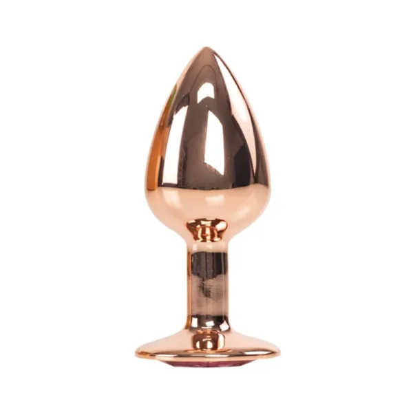 Camtoyz Onix Lucio Copper Metal Anal Plug with Jewel Base