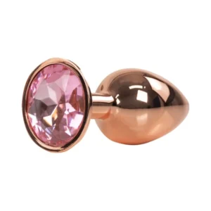Camtoyz Onix Lucio Copper Metal Anal Plug with Jewel Base