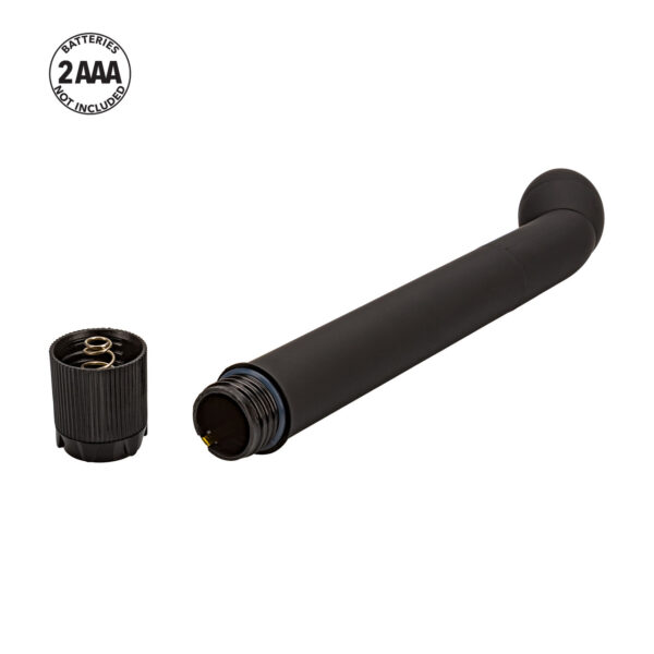 Dr. Joel Kaplan Premium Prostate Massager black angled vibrating prostate toy