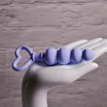 Evolved Sweet Treat Heart-Shaped Silicone Anal Beads