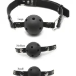 Fetish Fantasy Series Ball Gag Training System - Black