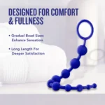 Luxe By Blush - Indigo 12.5-Inch Anal Beads
