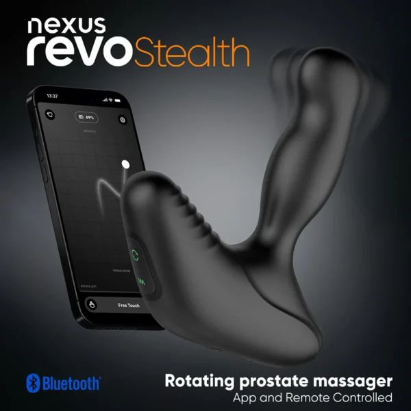 Nexus Revo Stealth App-Controlled Rotating Prostate Massager
