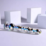 Playboy Pleasure Jewels Wand Glass Beaded Anal Dildo