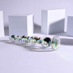 Playboy Pleasure Jewels Wand Glass Beaded Anal Dildo