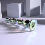 Playboy Pleasure Jewels Wand Glass Beaded Anal Dildo