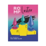 ROMP Luster Silicone Anal Training Kit - 3-Piece Butt Plug Set