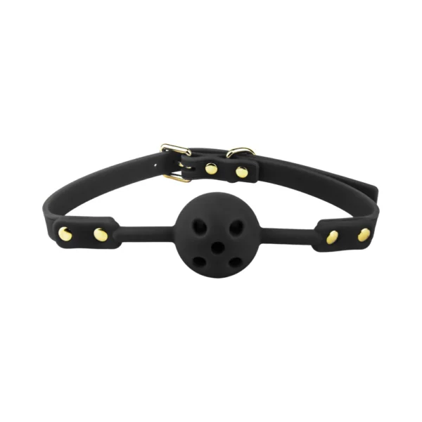 Temptasia Ardor Breathable Silicone Ball Gag - Black