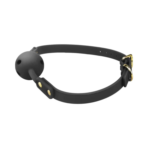 Temptasia Ardor Breathable Silicone Ball Gag - Black