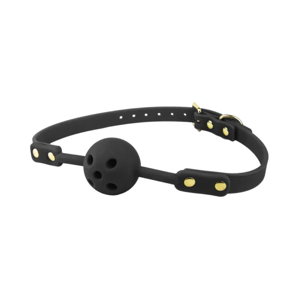 Temptasia Ardor Breathable Silicone Ball Gag - Black
