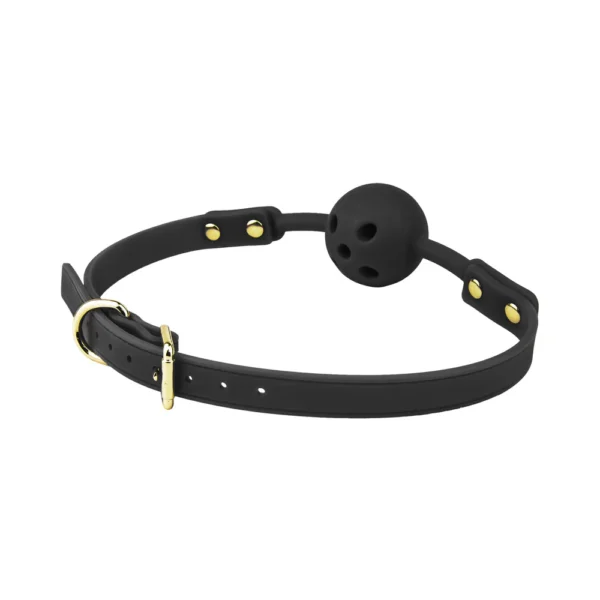 Temptasia Ardor Breathable Silicone Ball Gag - Black