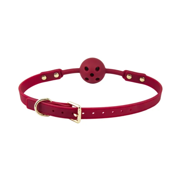 Temptasia Ardor Breathable Silicone Ball Gag - Red