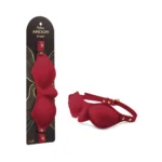 Temptasia Ardor Silicone Bondage Blindfold - Red