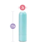 Blush Gaia Eco Rechargeable Bullet Vibrator - Aqua