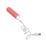 Blush Gaia Eco Rechargeable Bullet Vibrator - Coral