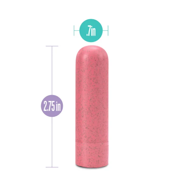 Blush Gaia Eco Rechargeable Bullet Vibrator - Coral