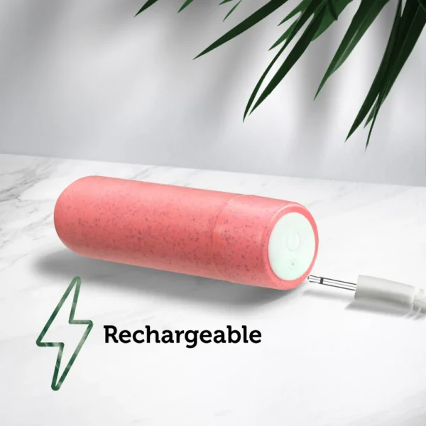 Blush Gaia Eco Rechargeable Bullet Vibrator - Coral