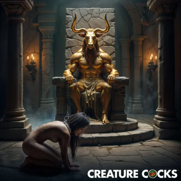 Creature Cocks King Minotaur Silicone Dildo