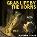 Creature Cocks King Minotaur Silicone Dildo - Grab Life by the Horns