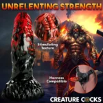Creature Cocks Vulcan Silicone Dildo - Unrelenting Strength