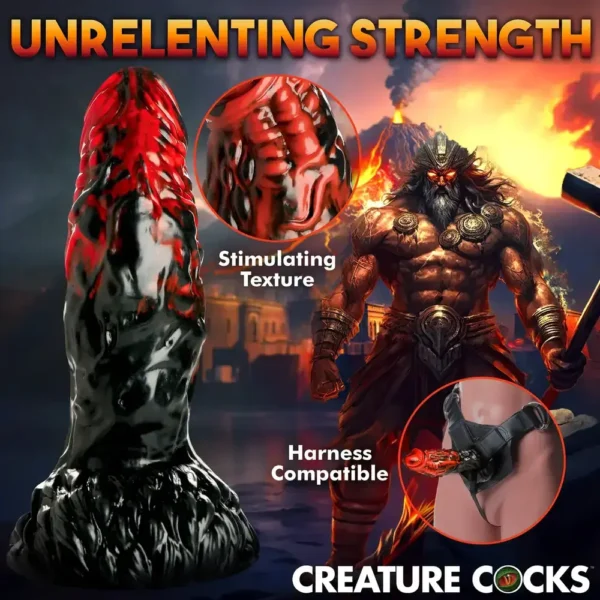 Creature Cocks Vulcan Silicone Dildo - Unrelenting Strength