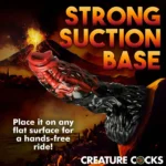 Creature Cocks Vulcan Silicone Dildo - Strong suction base