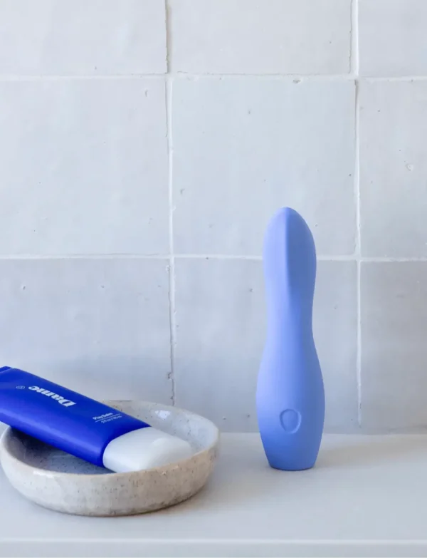 Dame Dip Basic Vibrator - Internal & External Beginner Vibe - Periwinkle
