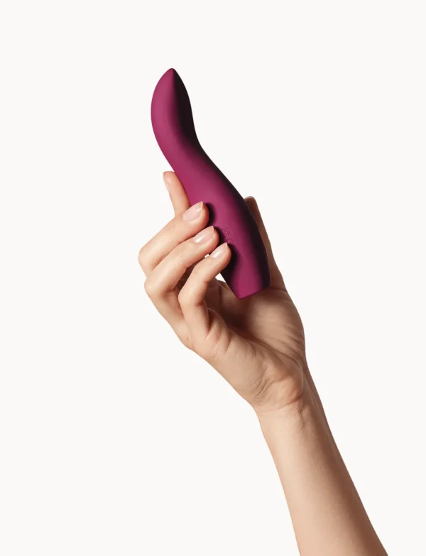 Dame Dip Basic Vibrator - Internal & External Beginner Vibe - Plum
