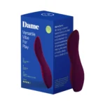 Dame Dip Basic Vibrator - Internal & External Beginner Vibe - Plum