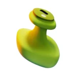 Dame Fin Finger Vibrator - Citrus
