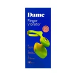 Dame Fin Finger Vibrator - Citrus