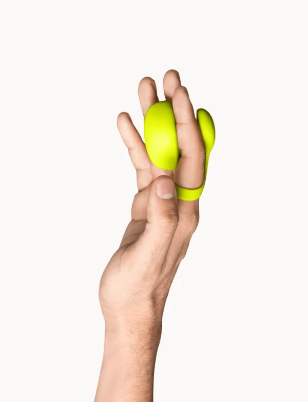 Dame Fin Finger Vibrator - Citrus