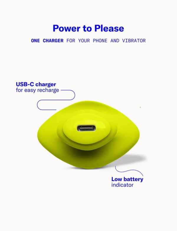 Dame Fin Finger Vibrator - Citrus