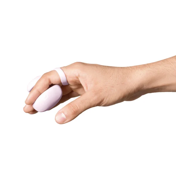 Dame Fin Finger Vibrator - Quartz
