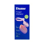 Dame Fin Finger Vibrator - Quartz