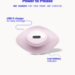 Dame Fin Finger Vibrator - Quartz