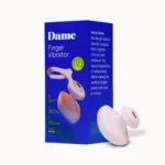 Dame Fin Finger Vibrator - Quartz