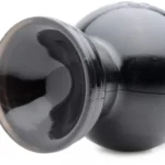 HOSED 19-Inch Graduated Bead Anal Snake - Suction base