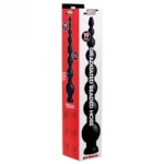 HOSED 19-Inch Graduated Bead Anal Snake - Package