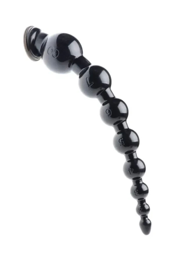 HOSED 19-Inch Graduated Bead Anal Snake - Flexible