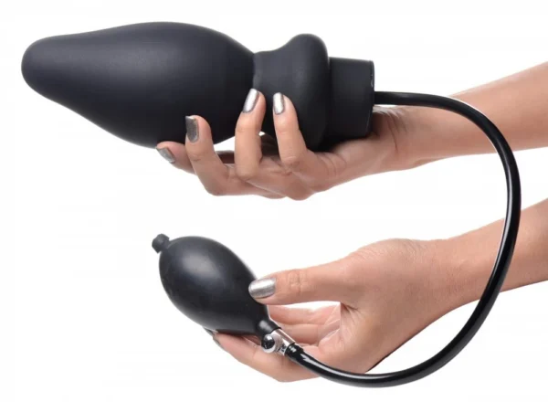 Master Series Ass-Pand Large Inflatable Silicone Anal Plug