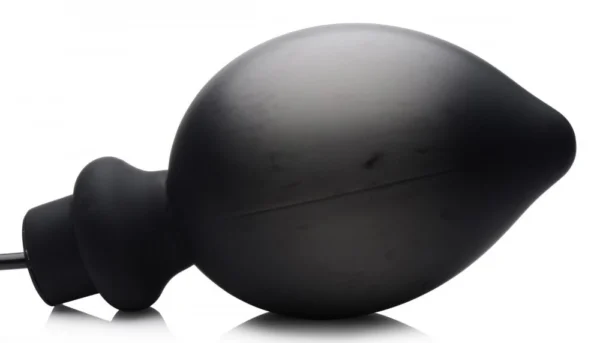 Master Series Ass-Pand Large Inflatable Silicone Anal Plug fully expanded