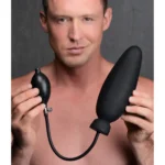 Master Series Dick-Spand Inflatable Silicone Dildo