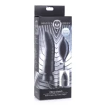 Master Series Dick-Spand Inflatable Silicone Dildo