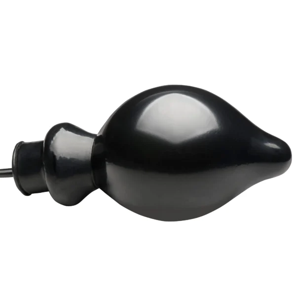 Master Series Expand XL Inflatable Anal Plug - Inflated fully
