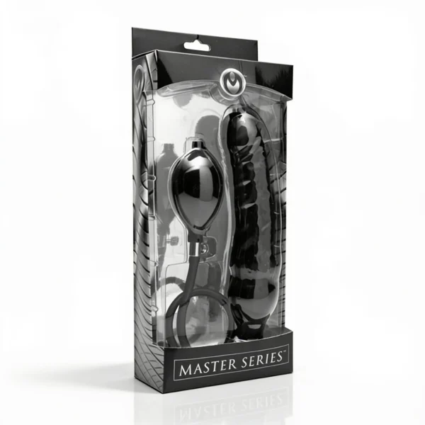 Master Series Primal Inflatable Dildo - Packaging