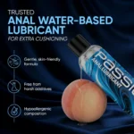 Passion Water-Based Anal Lubricant 8 oz bottle